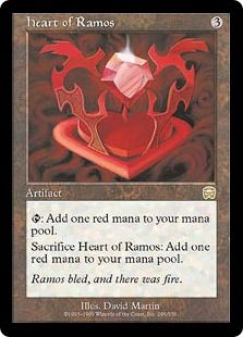 【Foil】《レイモスの心臓/Heart of Ramos》[MMQ] 茶R
