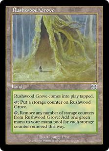 《ラッシュウッドの木立ち/Rushwood Grove》[MMQ] 土地U