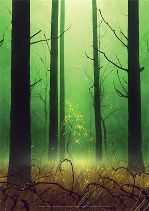 ポスター《森/Forest》(Unhinged) by John Avon