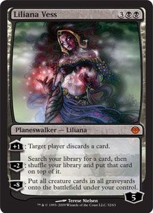 Foil】《リリアナ・ヴェス/Liliana Vess》[GvL] 黒R | 日本最大級 MTG 