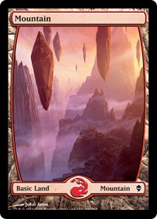 242)□フルアート□《山/Mountain》[ZEN] 土地 | 日本最大級 MTG通販