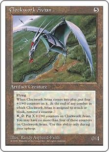 《機械仕掛けの鳥/Clockwork Avian》[4ED] 茶R