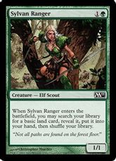 【Foil】《森のレインジャー/Sylvan Ranger》[M11] 緑C