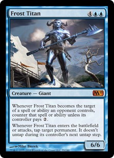 《霜のタイタン/Frost Titan》[M11] 青R