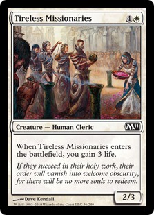 《不屈の宣教師/Tireless Missionaries》[M11] 白C