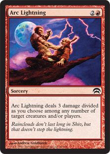 弧状の稲妻/Arc Lightning》[HOP] 赤C | 日本最大級 MTG通販サイト 