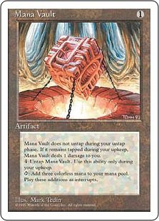《魔力の櫃/Mana Vault》[4ED] 茶R
