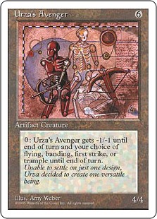 《ウルザの報復者/Urza's Avenger》[4ED] 茶R