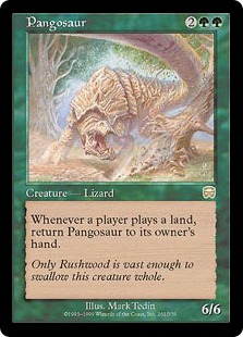 【Foil】《パンゴザウルス/Pangosaur》[MMQ] 緑R
