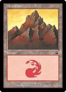【Foil】(343)《山/Mountain》[MMQ] 土地