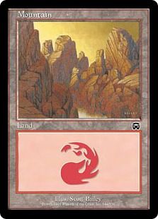 【Foil】(344)《山/Mountain》[MMQ] 土地