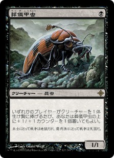 《葬儀甲虫/Mortician Beetle》[ROE] 黒R