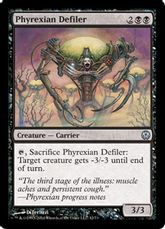 《ファイレクシアの汚染者/Phyrexian Defiler》[PvC] 黒U