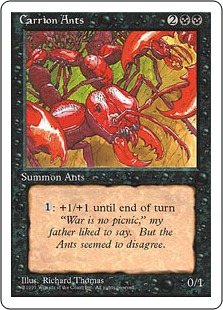 《屍肉蟻/Carrion Ants》[4ED] 黒U