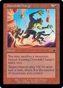 《逆落としの突撃/Downhill Charge》[NEM] 赤C