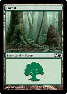 【Foil】(246)《森/Forest》[M11] 土地