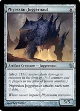 《ファイレクシアの巨大戦車/Phyrexian Juggernaut》[MBS] 茶U