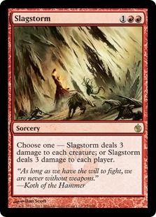 《金屑の嵐/Slagstorm》[MBS] 赤R