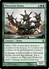 【Foil】《ファイレクシアのハイドラ/Phyrexian Hydra》[MBS] 緑R