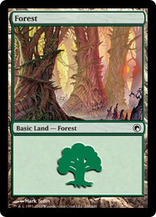 【Foil】(249)《森/Forest》[SOM] 土地