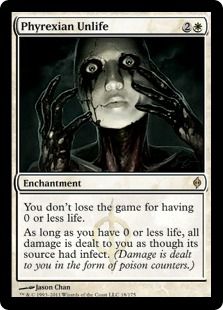 《ファイレクシアの非生/Phyrexian Unlife》[NPH] 白R