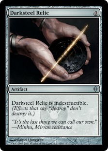 【Foil】《ダークスティールの秘宝/Darksteel Relic》[NPH] 茶U