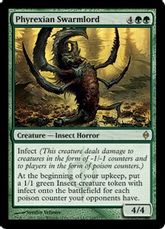 【Foil】《ファイレクシアの群れの王/Phyrexian Swarmlord》[NPH] 緑R