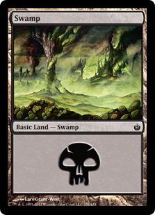 【Foil】(151)《沼/Swamp》[MBS] 土地
