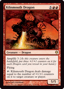 《窯口のドラゴン/Kilnmouth Dragon》[ARC] 赤R