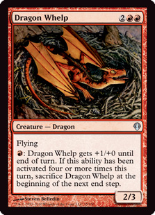 《チビ・ドラゴン/Dragon Whelp》[ARC] 赤U