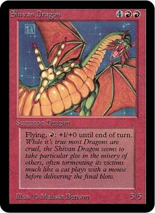 シヴ山のドラゴン/Shivan Dragon》[LEA] 赤R | 日本最大級 MTG通販