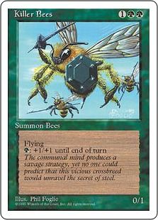 【アルターネイト版】《殺人蜂/Killer Bees》[4ED] 緑U