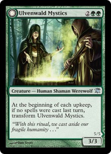 《ウルヴェンワルドの神秘家/Ulvenwald Mystics》/《ウルヴェンワルドの根源/Ulvenwald Primordials》[ISD] 緑U