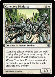 《議事会の密集軍/Conclave Phalanx》[EvT] 白U