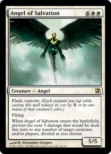 《救済の天使/Angel of Salvation》[EvT] 白R