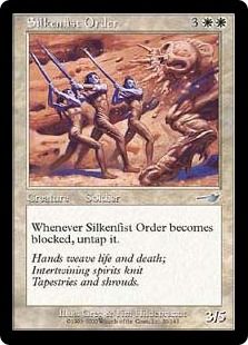 《絹拳の修道団/Silkenfist Order》[NEM] 白U