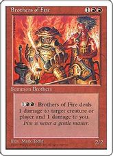 【アルターネイト版】《火の兄弟/Brothers of Fire》[4ED] 赤C