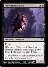 【Foil】《ファルケンラスの貴族/Falkenrath Noble》[ISD] 黒U