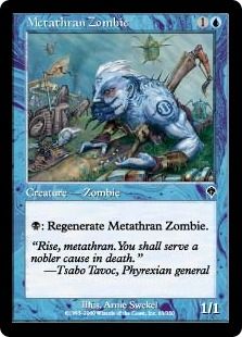 メタスランのゾンビ Metathran Zombie Inv 青c 日本最大級 Mtg通販サイト 晴れる屋