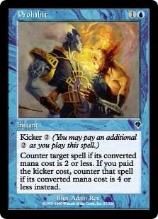 【Foil】《禁制/Prohibit》[INV] 青C