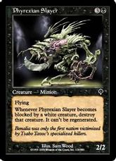 《ファイレクシアの殺害者/Phyrexian Slayer》[INV] 黒C