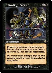 疫病の蔓延/Spreading Plague》[INV] 黒R | 日本最大級 MTG通販サイト 