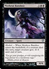 【Foil】《モークラットのバンシー/Morkrut Banshee》[ISD] 黒U