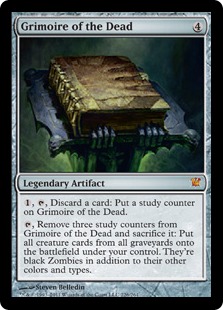 【Foil】《死者の呪文書/Grimoire of the Dead》[ISD] 茶R