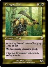 【Foil】《突進するトロール/Charging Troll》[INV] 金U