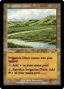 【Foil】《用水路/Irrigation Ditch》[INV] 土地C