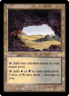 【Foil】《コイロスの洞窟/Caves of Koilos》[10ED] 土地R