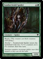 《ソンバーワルドの蜘蛛/Somberwald Spider》[ISD] 緑C