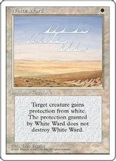 【アルターネイト版】《白の護法印/White Ward》[4ED] 白U