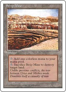 《露天鉱床/Strip Mine》[4ED] 土地U